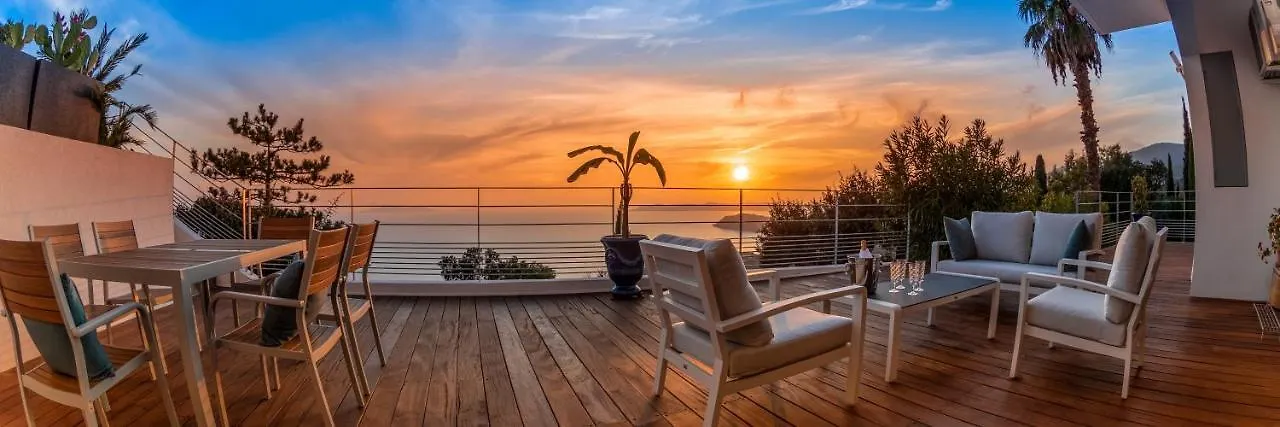 Daire Vistazur Luxueux Appartement Avec Terrasse Et Piscine Le Le Rayol-Canadel-sur-Mer